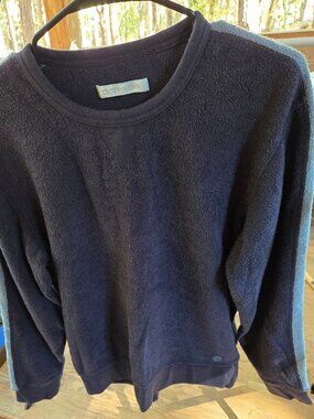 Outerknown Hightide Crew Sweater - Night cornflower